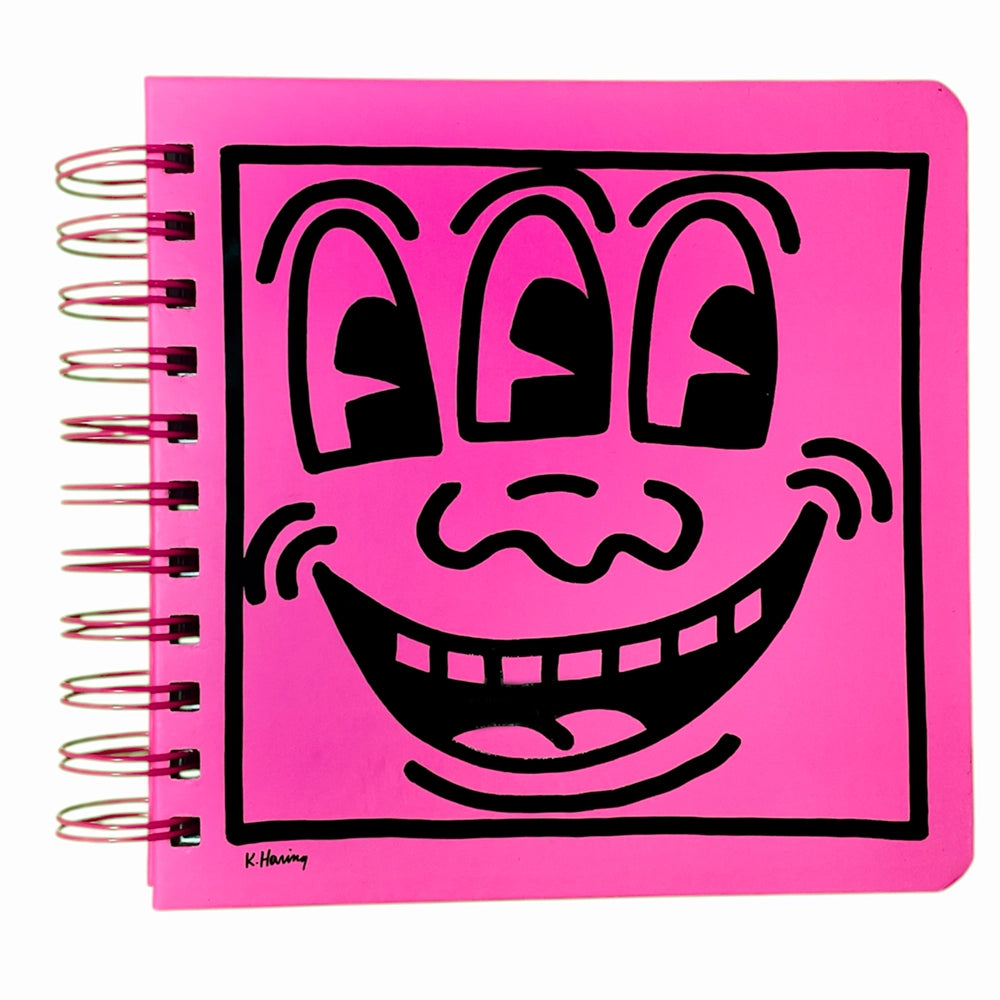 Haring Pop Shop 3 Eyes Spiral Notebook