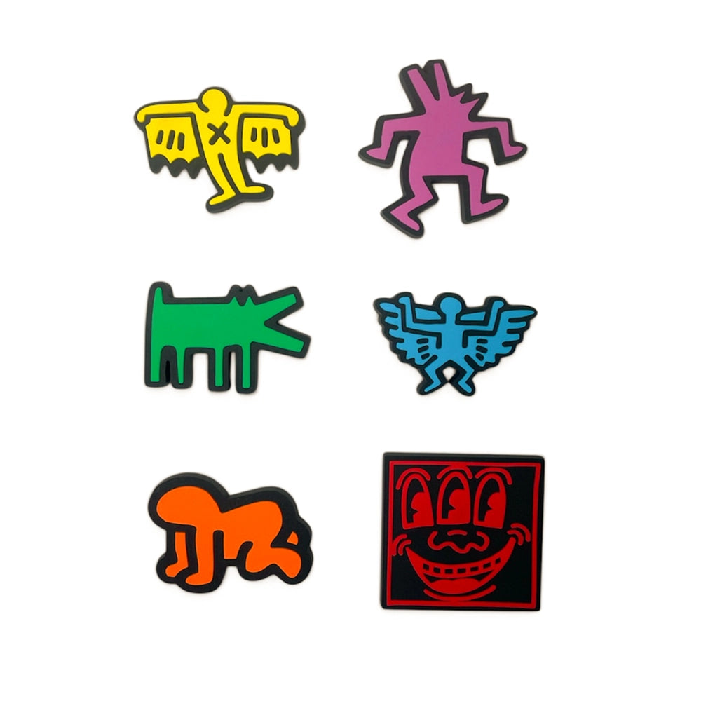 Haring Pop Shop Puff Magnet Set