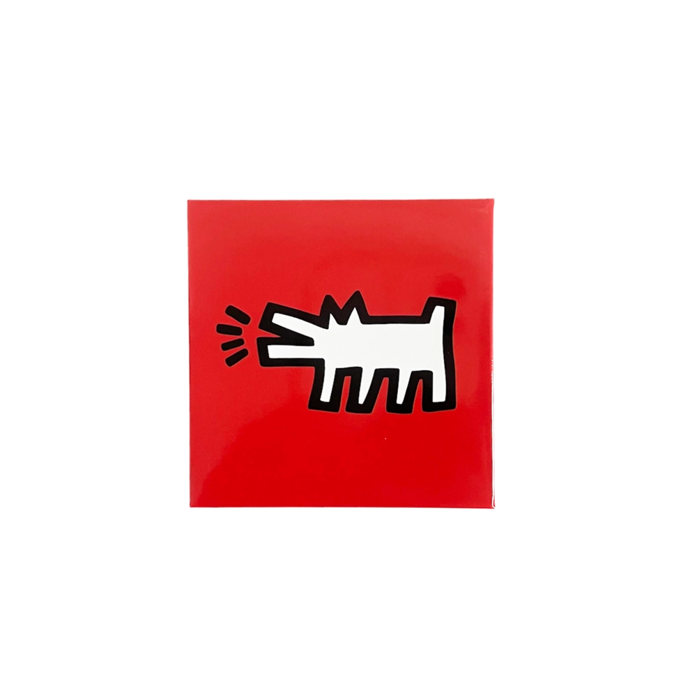 Haring Pop Shop Barking Dog Magnet