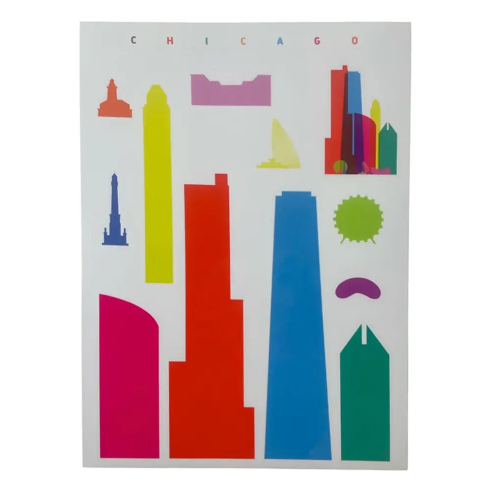 MCA Chicago Sticker Sheet