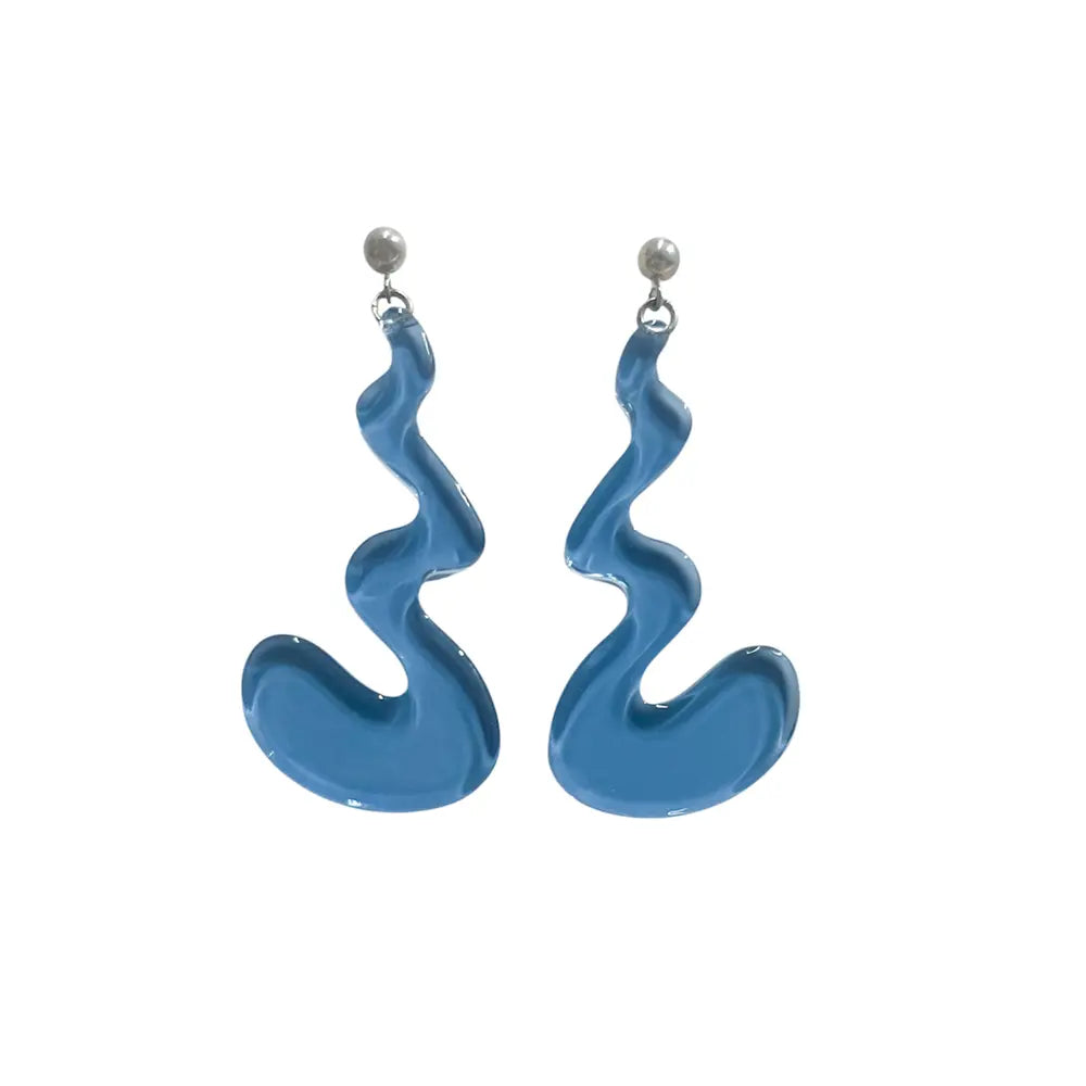 Colorful Squiggle Earrings