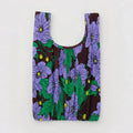Baggu Pleated Tote Bag - Maroon Poppy