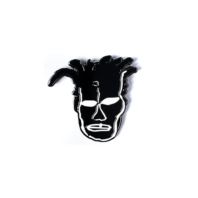 Basquiat Self-Portrait Pin