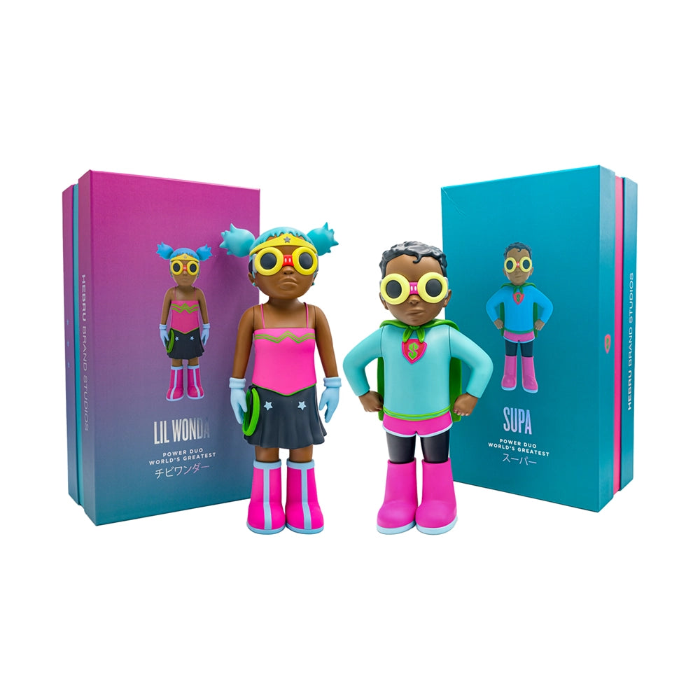 Hebru Brantley Power Duo Figure Japan