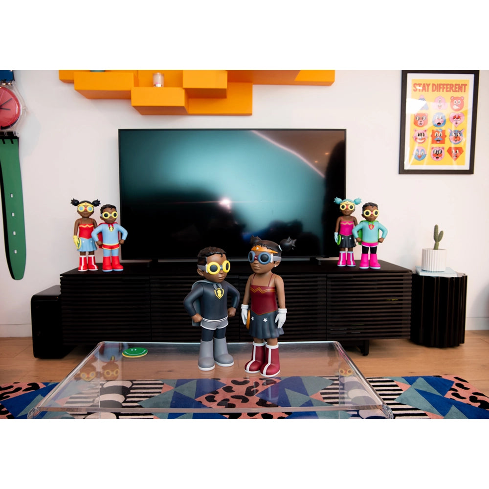 Hebru Brantley Power Duo Figures