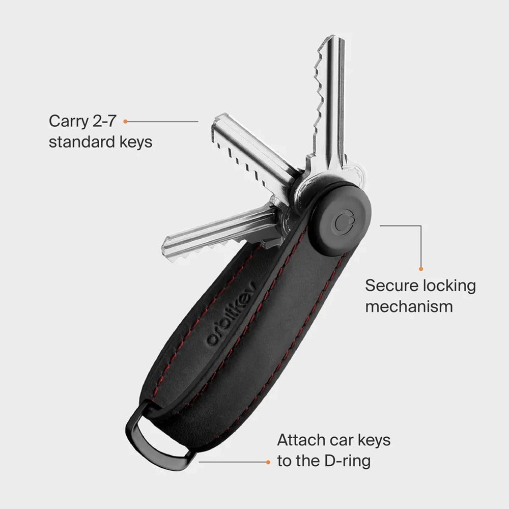 Orbitkey Key Organizer - Crazy-Horse Leather