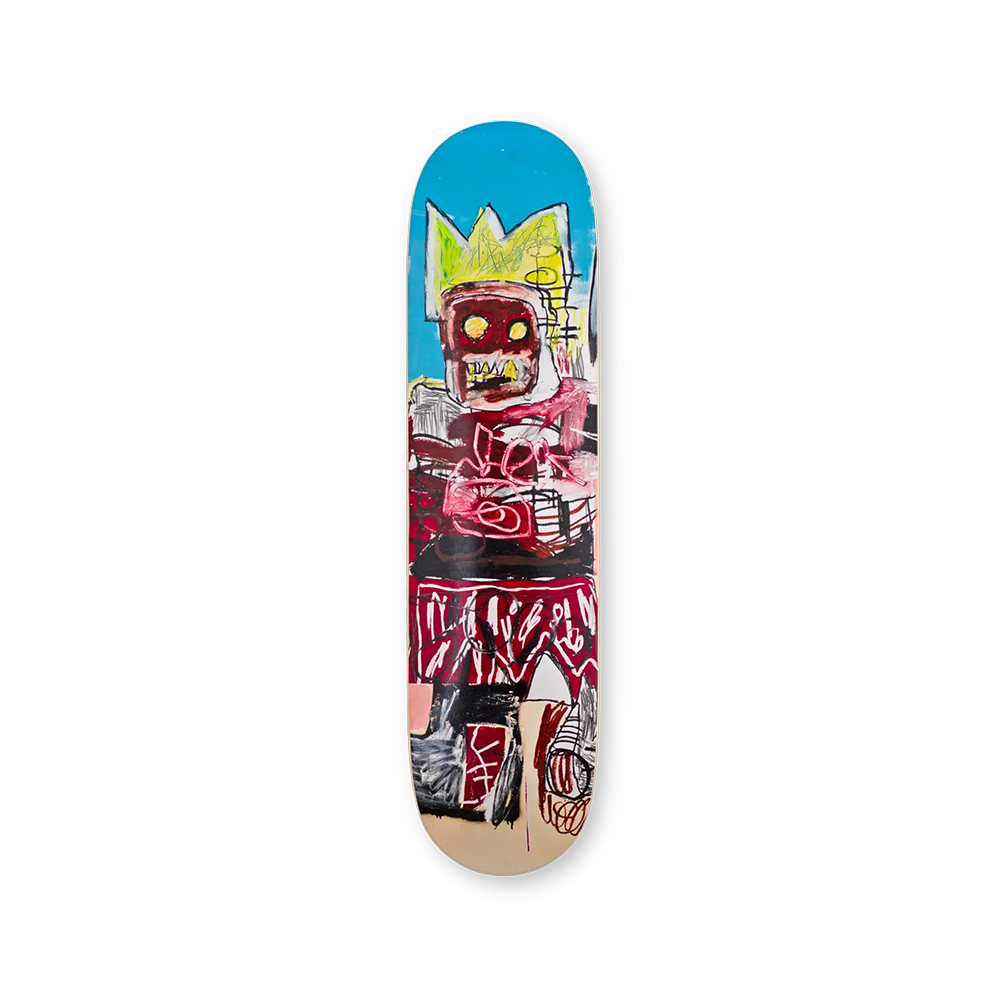 Basquiat Untitled (Red King) Skate Deck