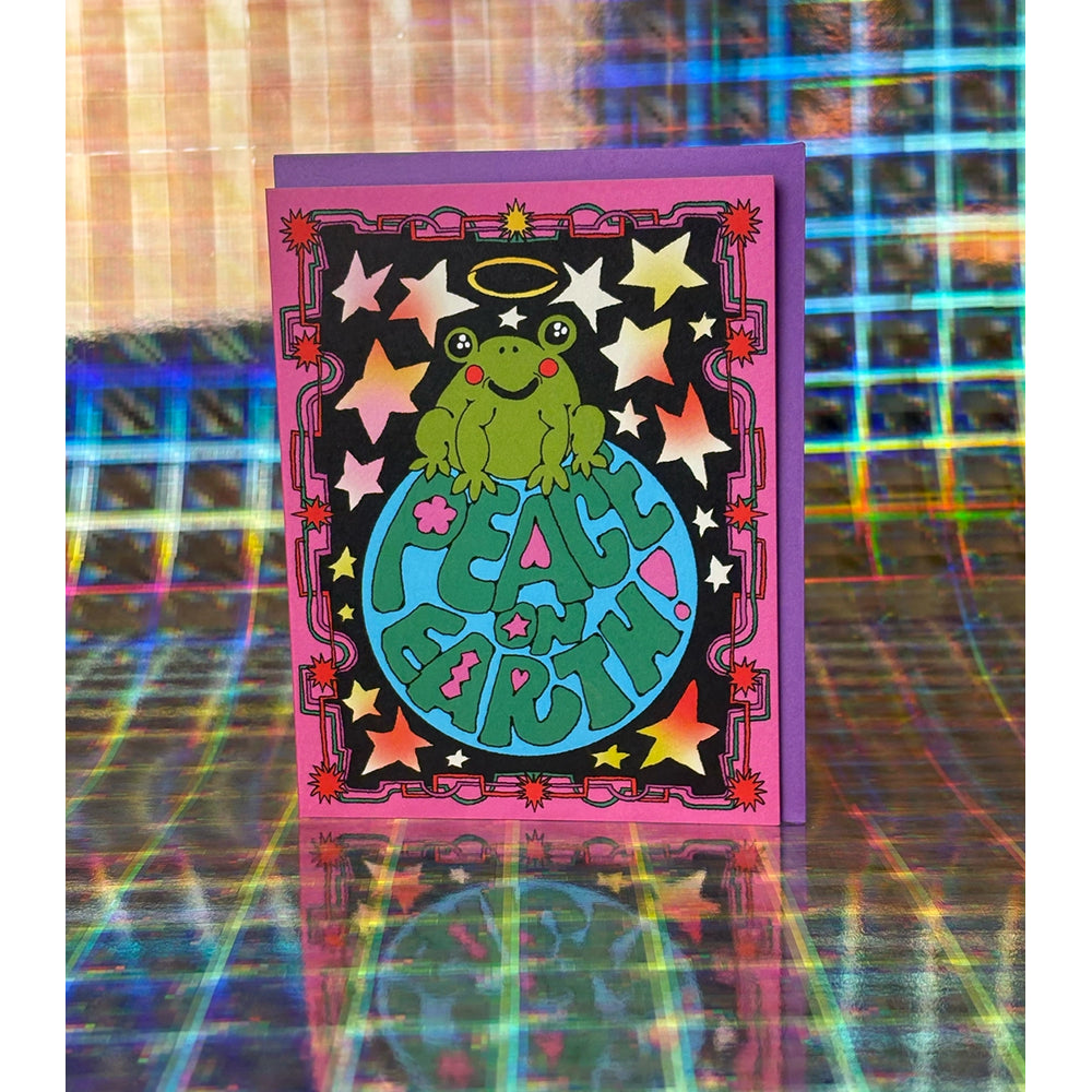 Peace on Earth Ornament Card
