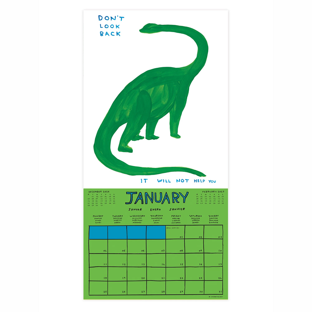 Shrigley 2027 Wall Calendar