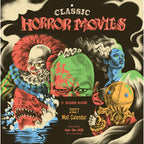 Classic Horror Movies 2027 Wall Calendar