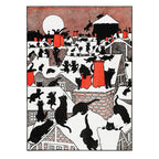 Charles Robinson A Black Cat Holiday Boxed Notecards