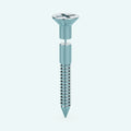 Screw Single Earring - Long