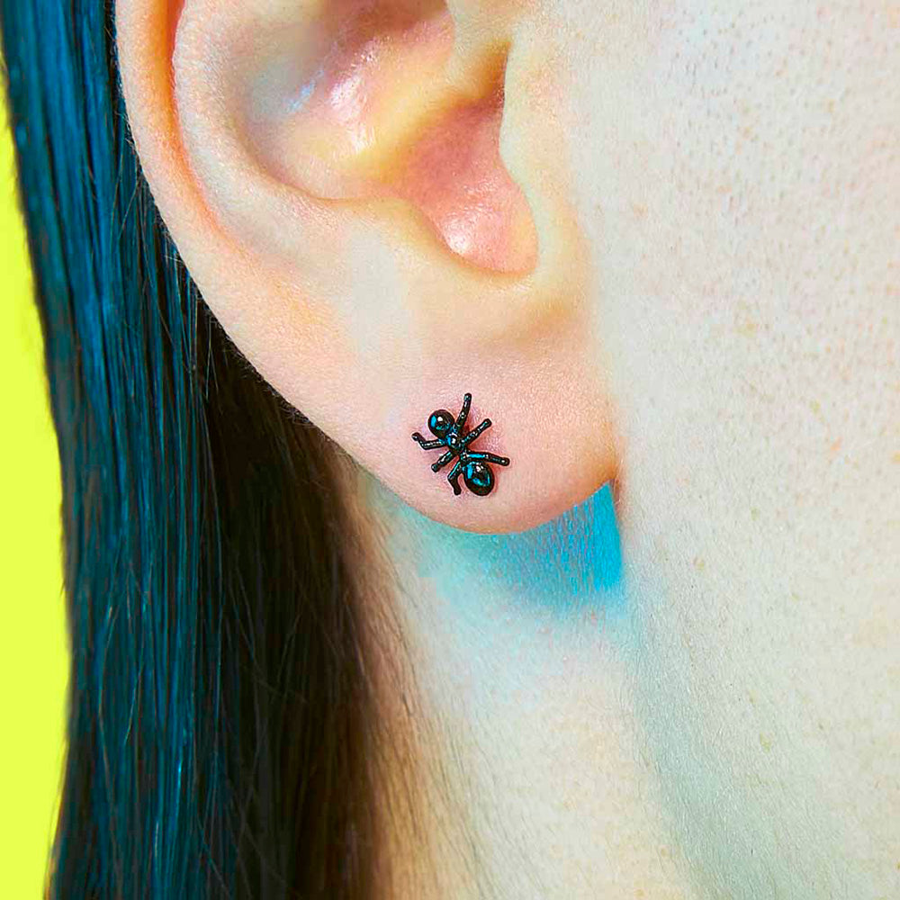 Ant Stud Earrings