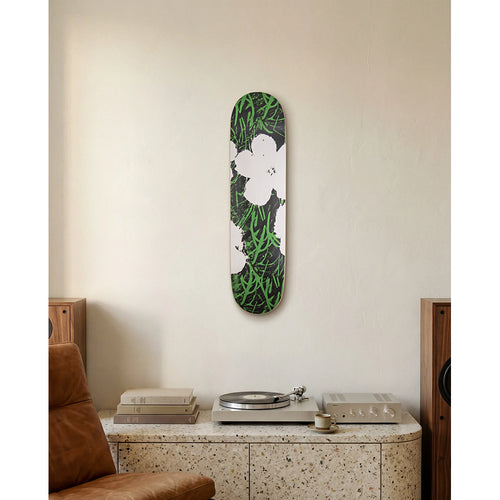 Warhol Flowers Skate Deck - Dawn