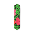 Warhol Flowers Skate Deck - Morning