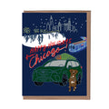 Happy Holidays from Chicago Cityscape Card Set