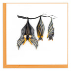 Bats Halloween Quilled Card