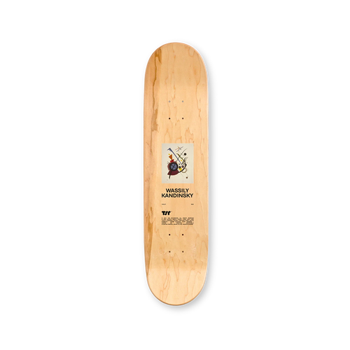 Kandinsky Violet Skate Deck