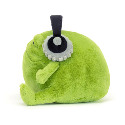 Ricky Rain Frog Plush - Headphones