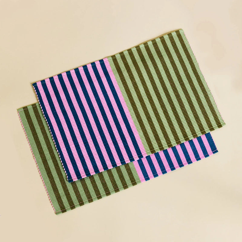 Dusen Dusen Dual Stripe Placemat Set