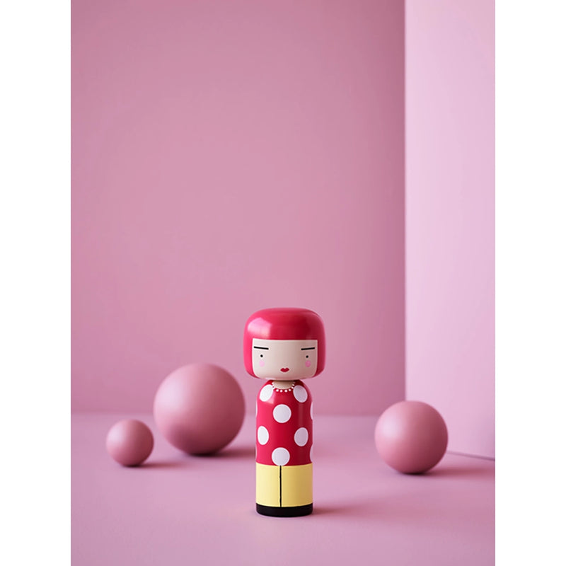 Yayoi Dot Wood Doll - Large