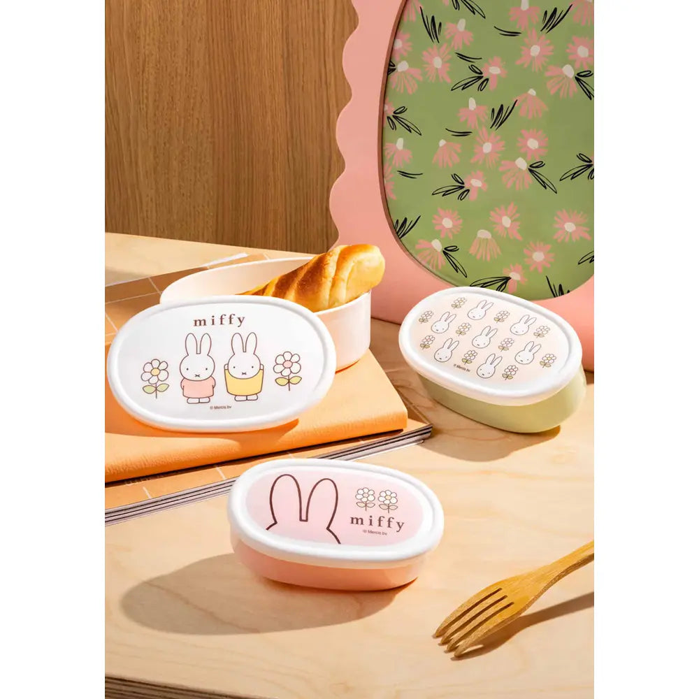 Miffy Food Container Set - Pastel