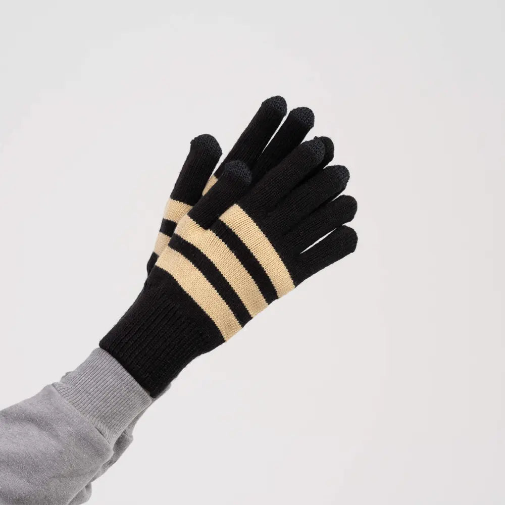 Stripe Touchscreen Gloves