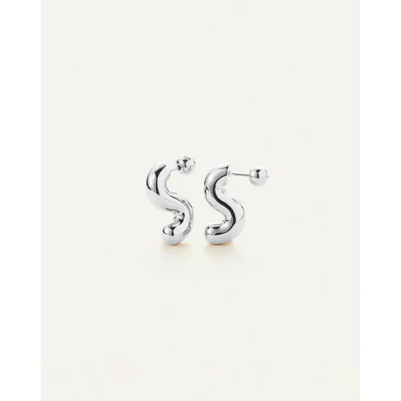 Ola Squiggle Earrings - Small