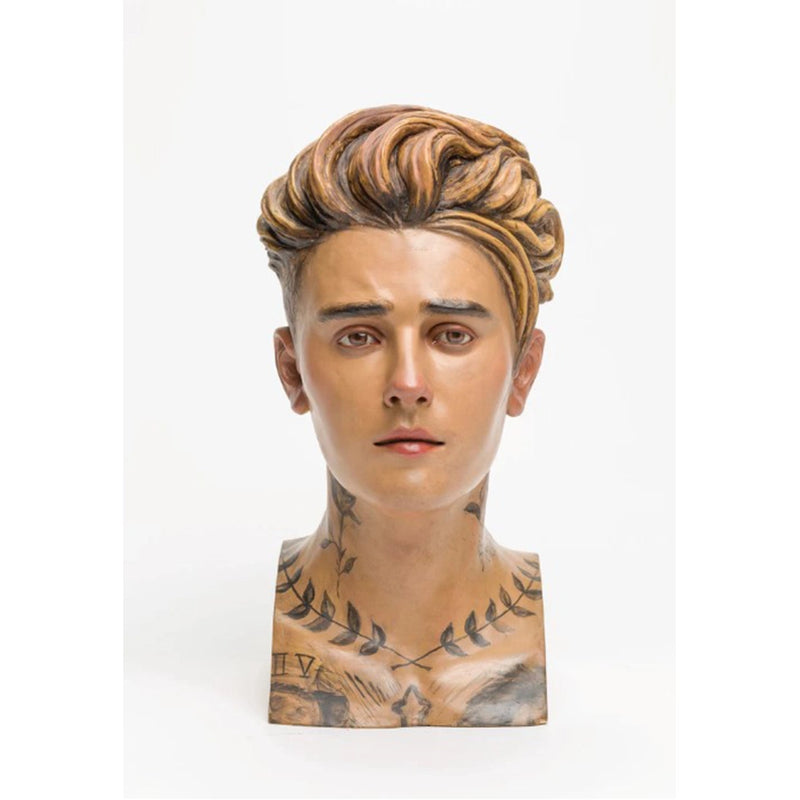Paul Pfeiffer: Justin Bieber Head Postcard
