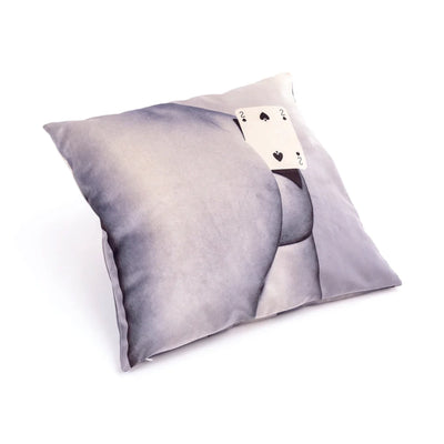 Seletti Two of Spades Pillow