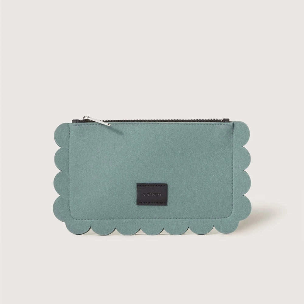 Deco Wool Clutch Purse