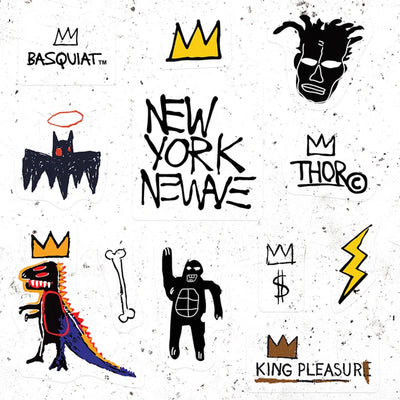 Basquiat Icons Sticker Sheet