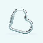 Heart Carabiner Single Earring