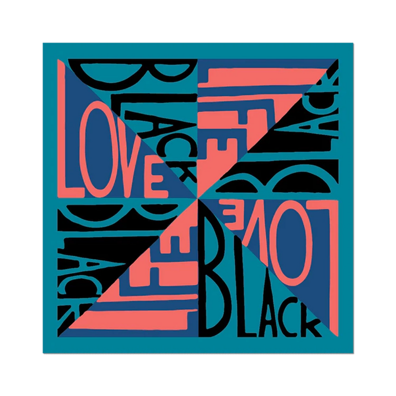 Faith Ringgold Love Black Life Sticker