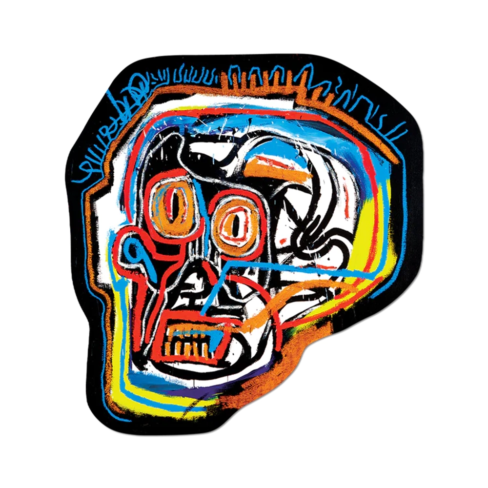 Basquiat Big Head Sticker – MCA Chicago Store Basquiat Big Head Sticker – MCA Chicago Store
