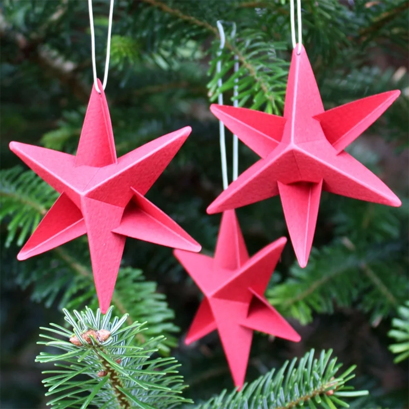 Sirius Star Paper Ornament Set