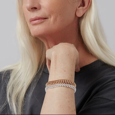 Sofia Two-Tone Choker Necklace