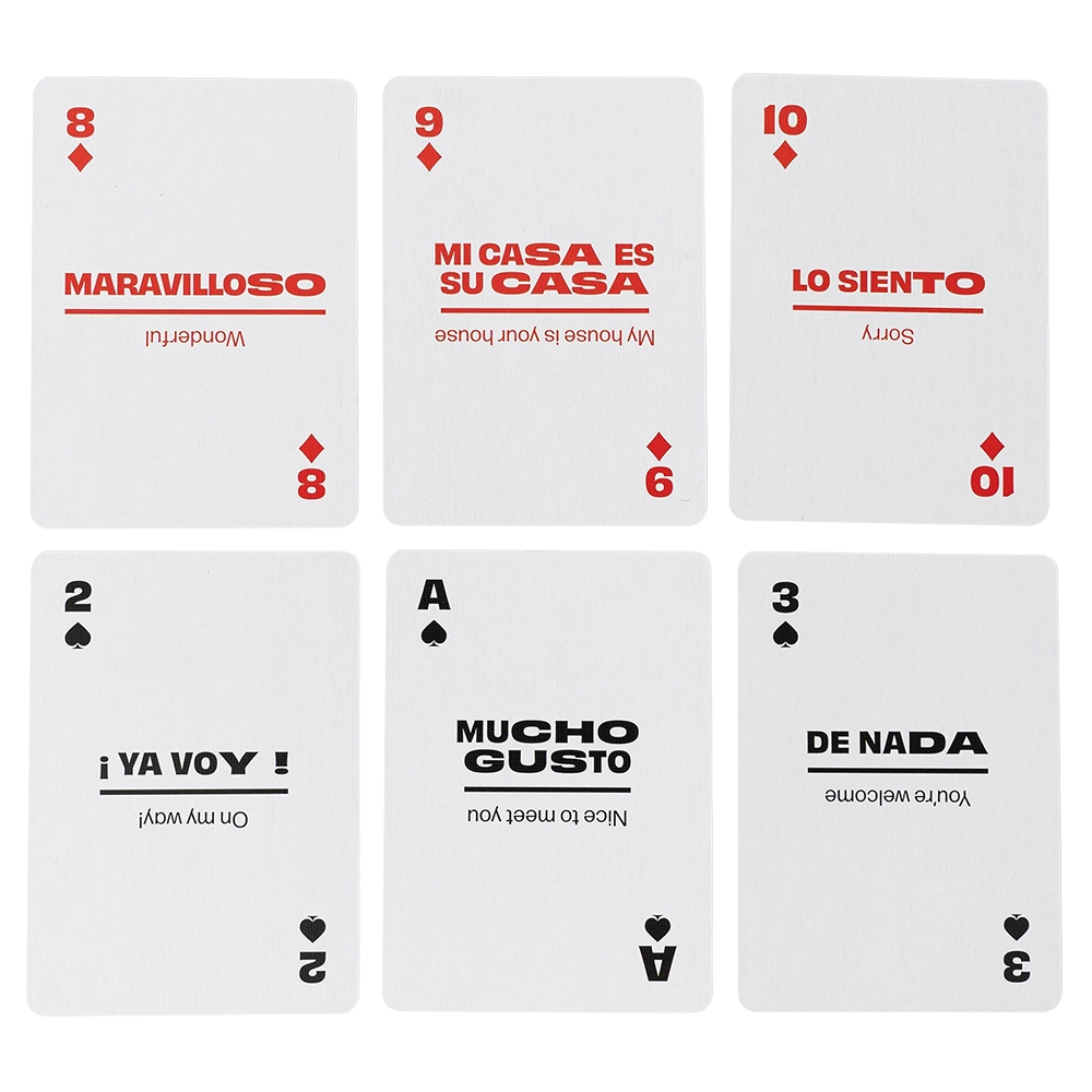 Spanish Lingo Playing Cards