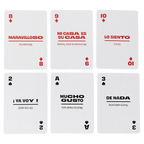 Spanish Lingo Playing Cards