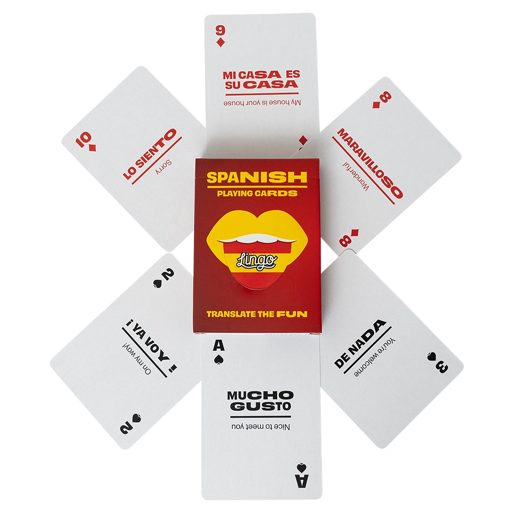 Spanish Lingo Playing Cards