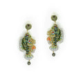 Spotted Sunfish Beaded Earrings