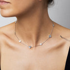Flower Field Chain Necklace
