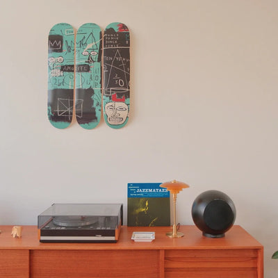 Basquiat Equals Pi Skate Deck Set