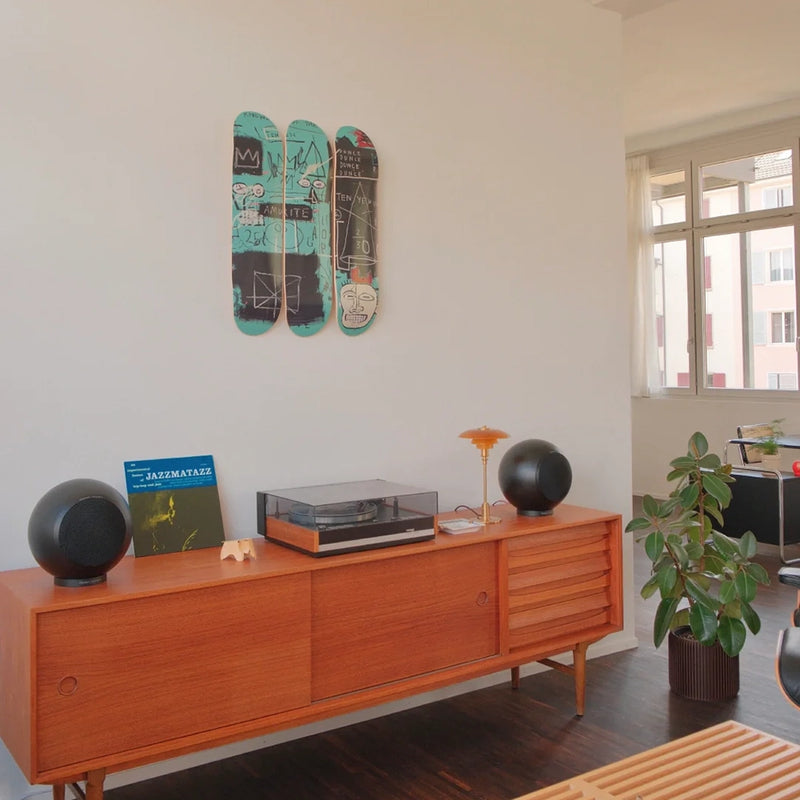 Basquiat Equals Pi Skate Deck Set