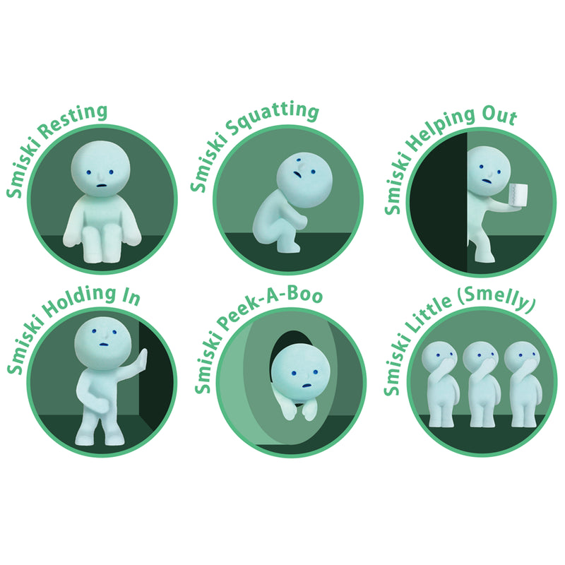 Smiski Glow Mini Figure - Toilet