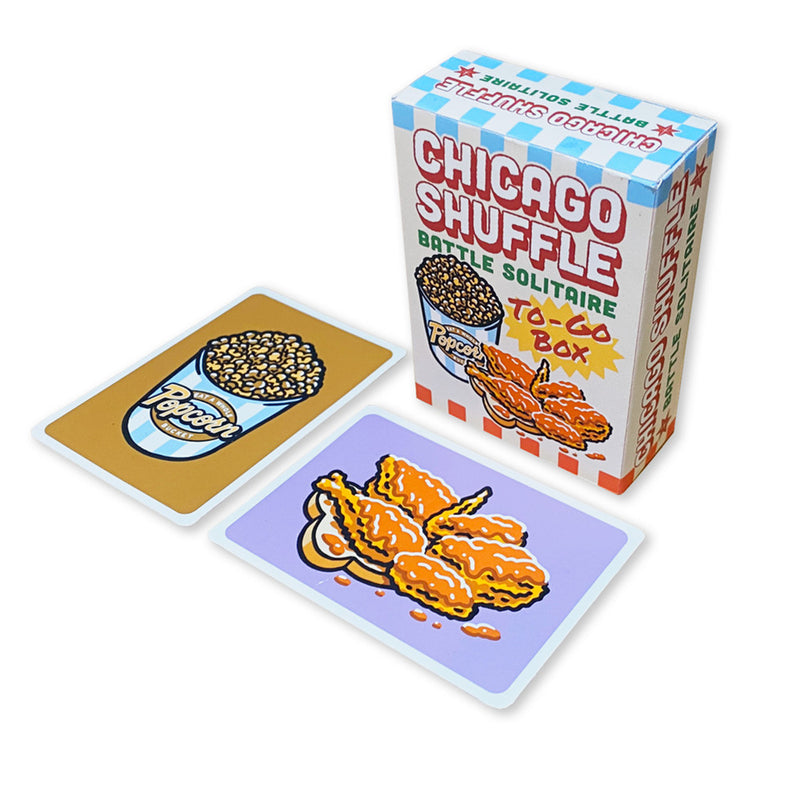 Chicago Shuffle Battle Solitaire To-Go Box