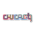 Transit Type Chicago Sticker