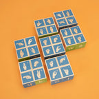 American Sign Language Wooden Block Toy