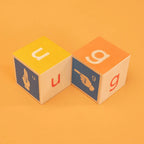 American Sign Language Wooden Block Toy
