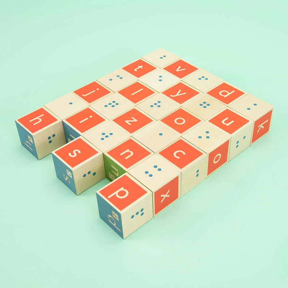 Braille Wooden Block Toy